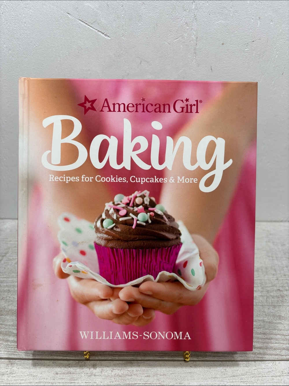 American Girl Baking Cookbook Williams Sonoma Hardcover Recipes Cookies Cupcakes